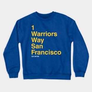 Golden State Warriors Basketball Arena Crewneck Sweatshirt